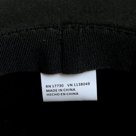 Black Wide Brim Floppy Hat - Picture 7 of 7